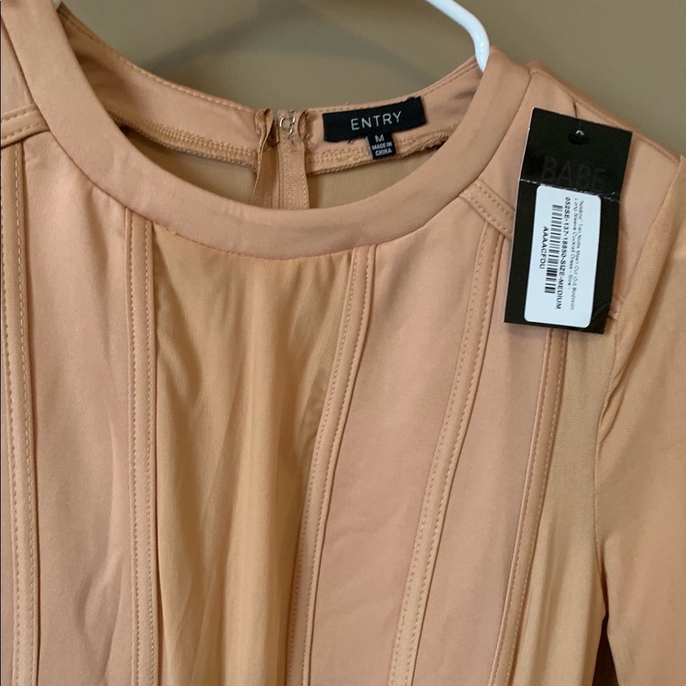 Nude dress size M
